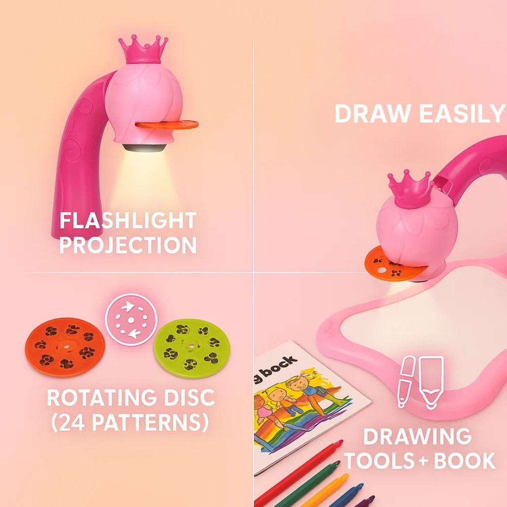 Kids Drawing Projector Table – Fun Learning & Creative Toy