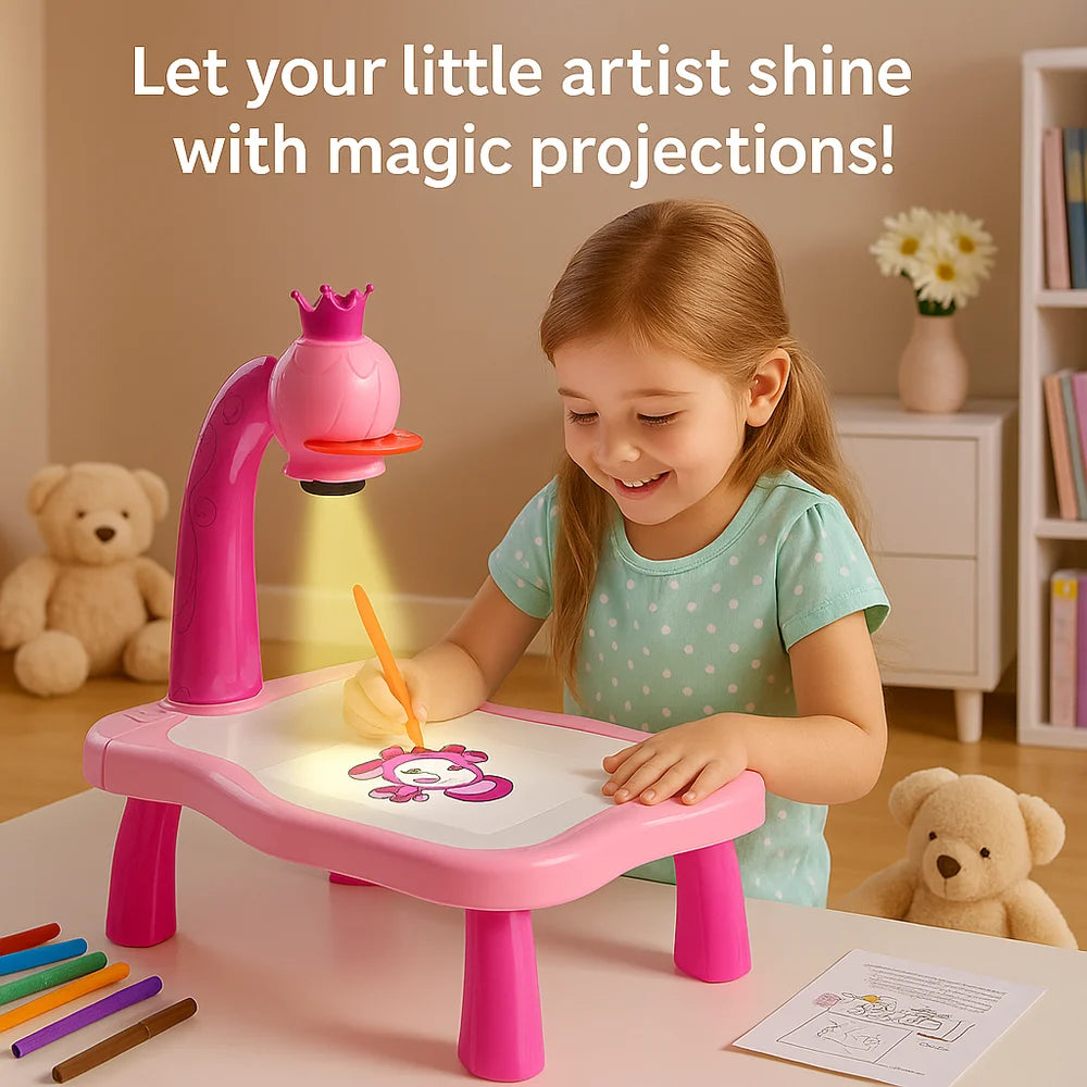 Kids Drawing Projector Table – Fun Learning & Creative Toy